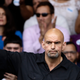 John Fetterman speaks at a campaign rally for Pennsylvania candidates in Philadelphia in 2018.